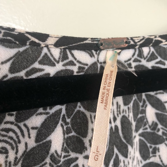 Free People Patterned Blouse - Picture 4 of 4